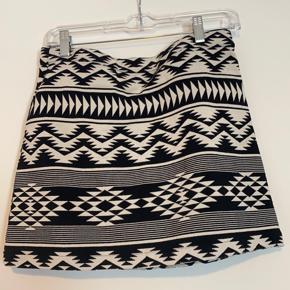 Topshop Printed Mini skirt
